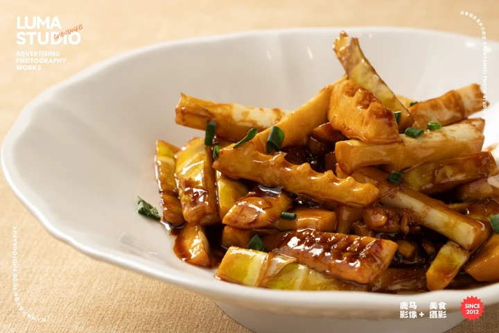 我把宋画气息拍进了这组杭帮菜品摄影里｜杭州美食拍照