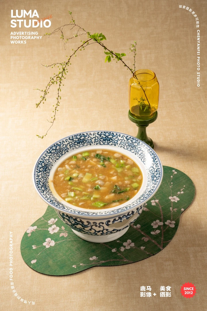 我把宋画气息拍进了这组杭帮菜品摄影里｜杭州美食拍照