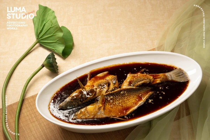 我把宋画气息拍进了这组杭帮菜品摄影里｜杭州美食拍照