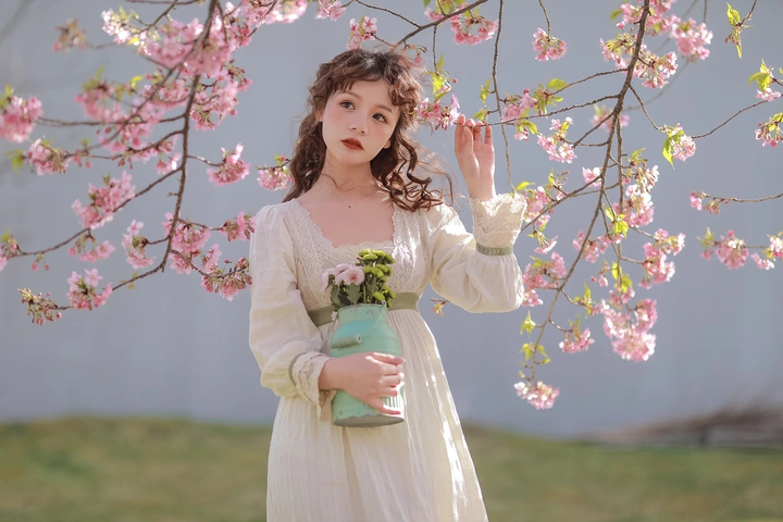 适合赏樱花的穿搭