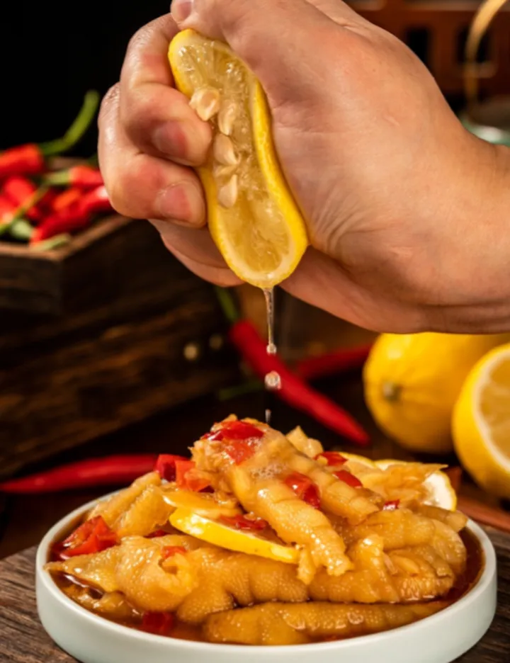 柠檬鸭掌的家常做法