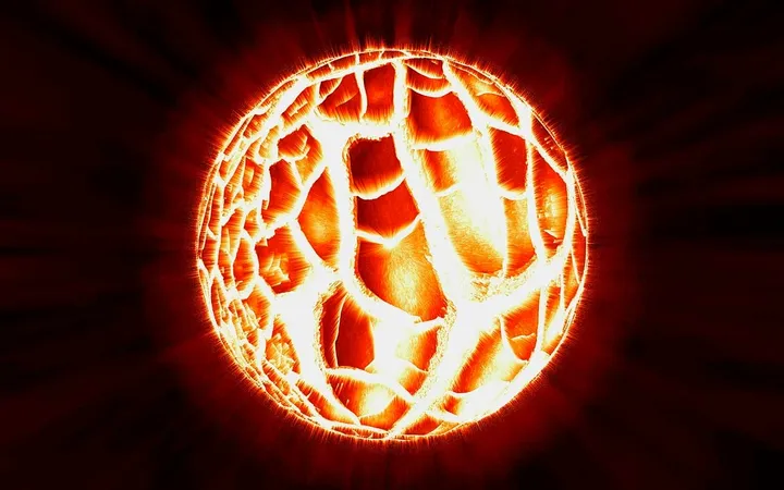 宇宙中的奇妙光线