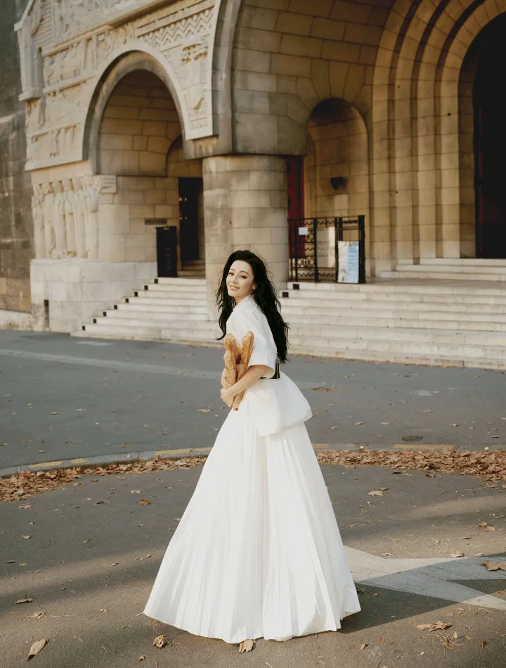 迪丽热巴的时装周之行