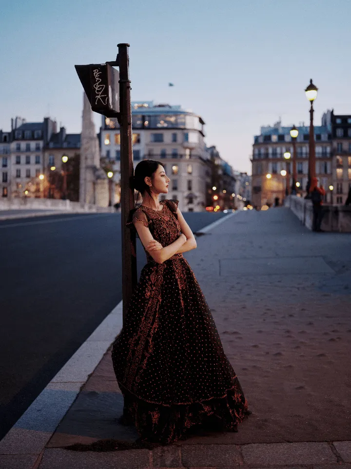 迪丽热巴的时装周之行