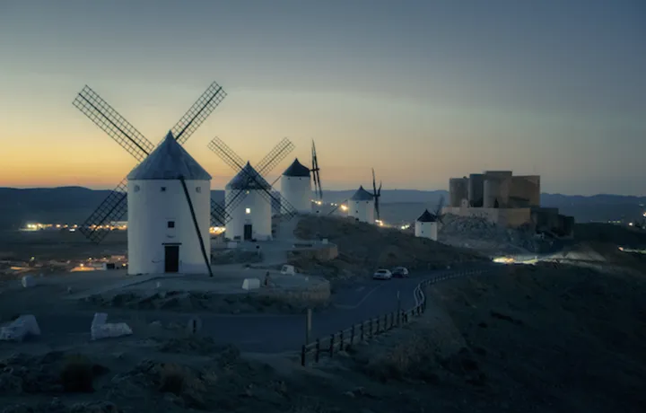 领略著名的风车胜地