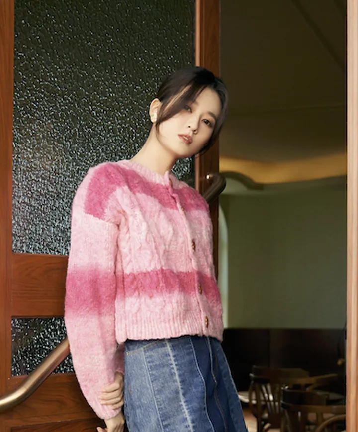 乔欣大秀彩色冬日