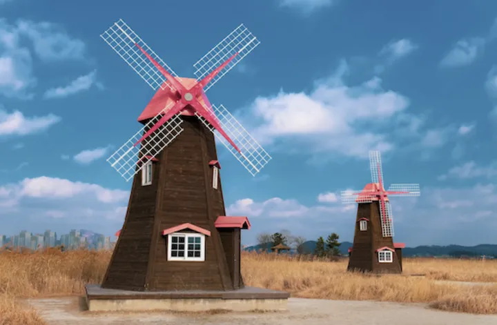 领略著名的风车胜地