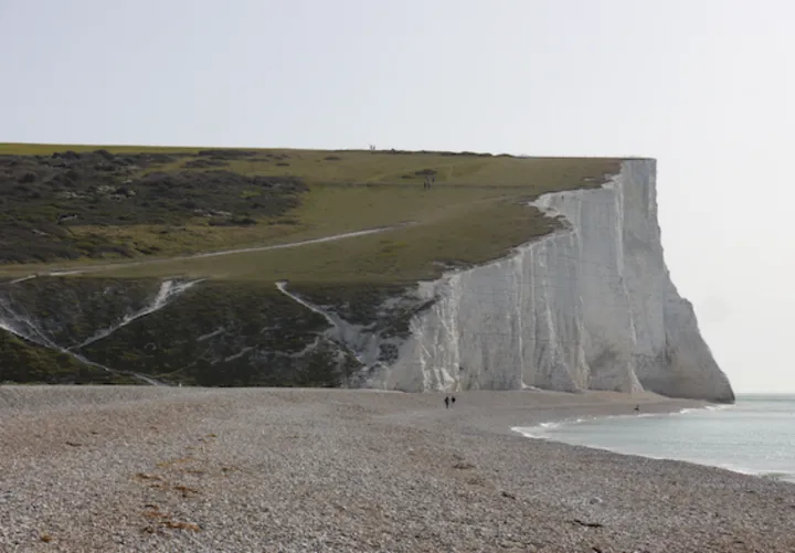 抹茶慕斯般的英国白崖