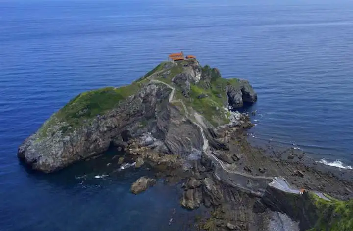 西班牙北部的龙脊海岸