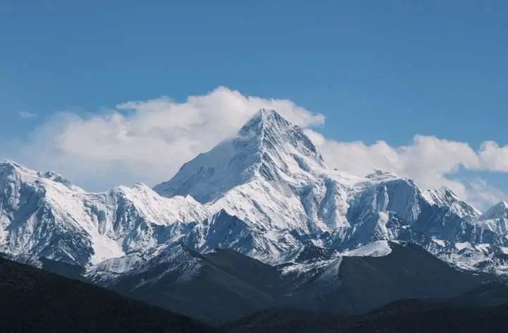 国内旅游必去的雪山