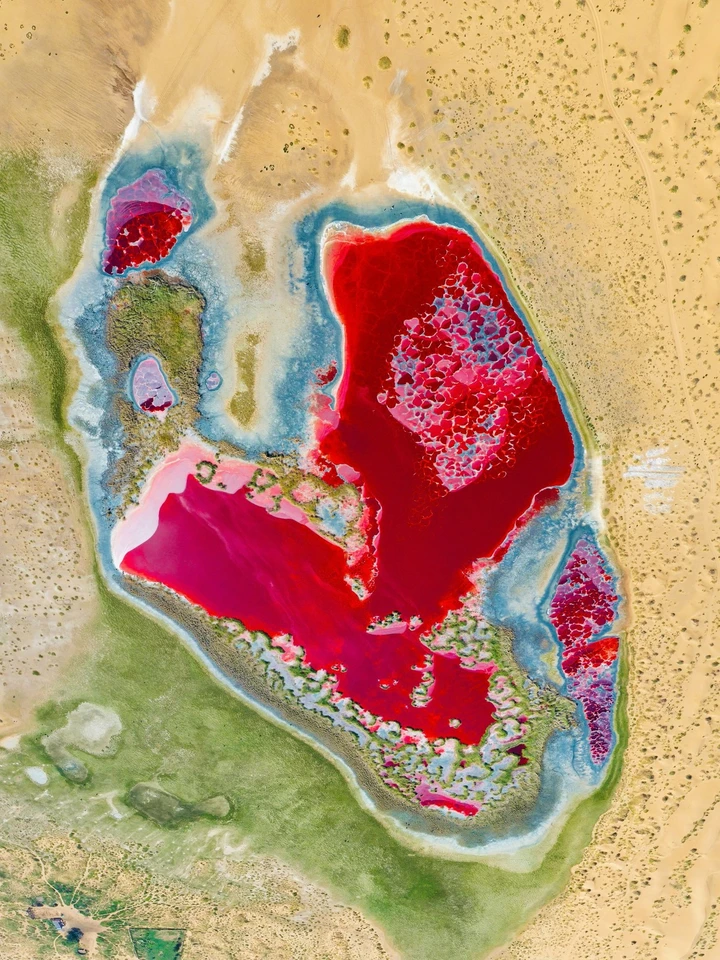 火红的“地球之心”