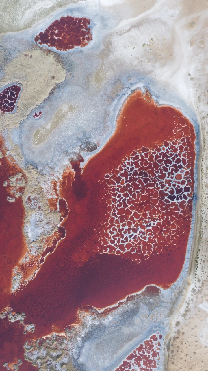 火红的“地球之心”