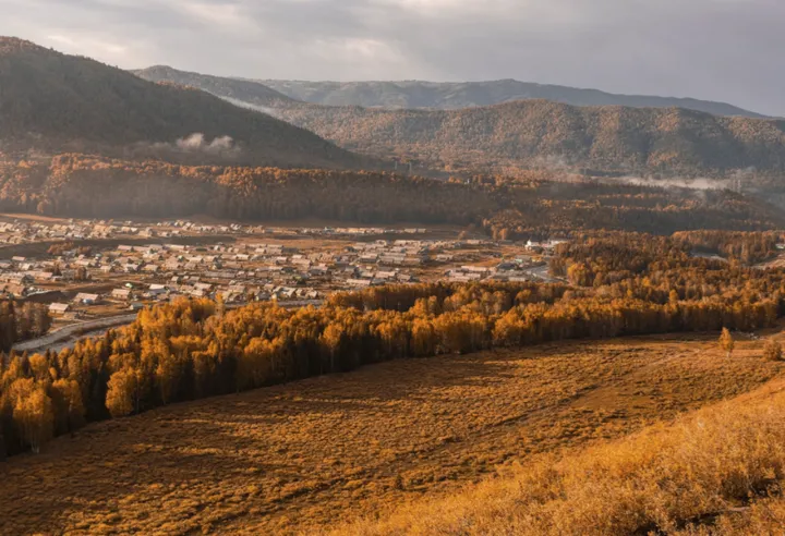 禾木的四季美景