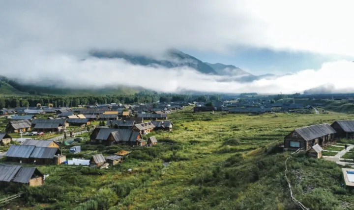 禾木的四季美景