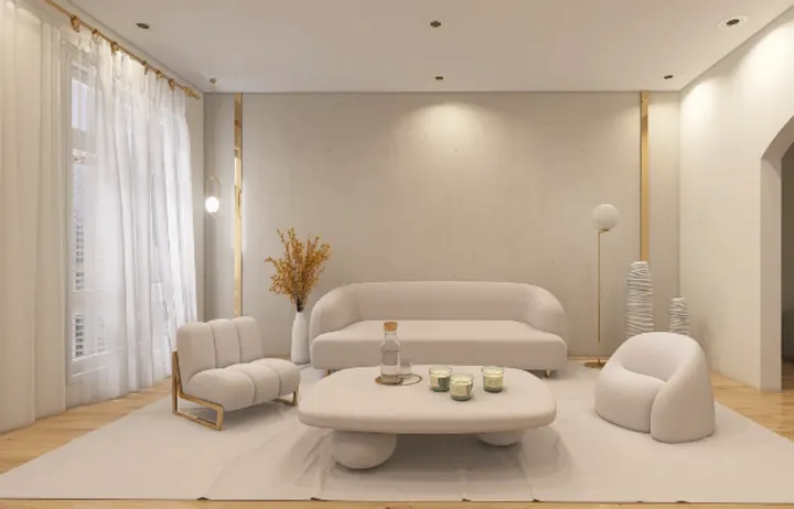 客厅装修大变身