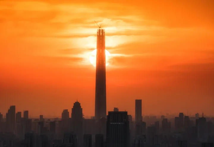 国大都市中的高空奇迹