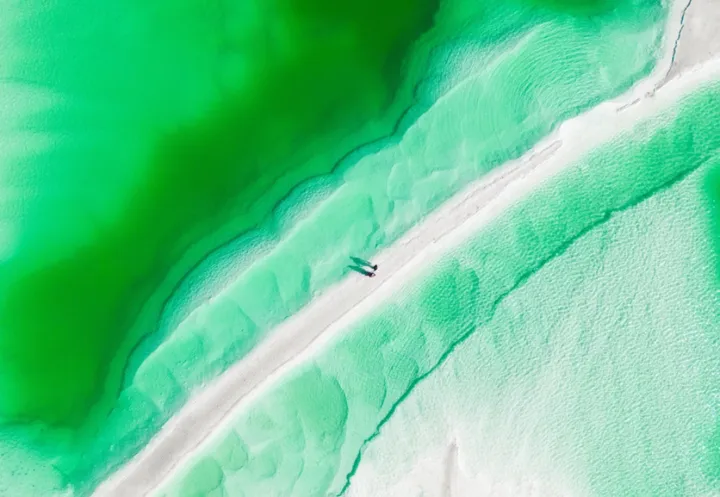 大柴旦盐湖的奇幻之旅