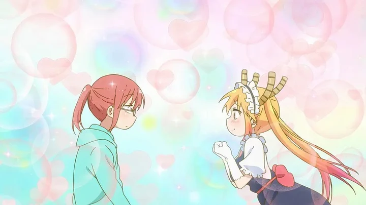 动漫里的龙竟然是女仆