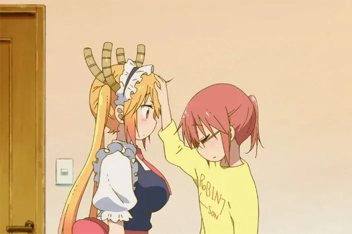 动漫里的龙竟然是女仆