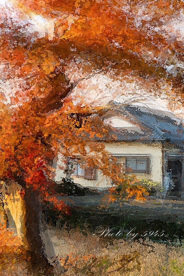 照片变油画ps后期制作