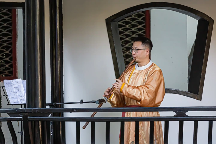 古琴演绎文君故里