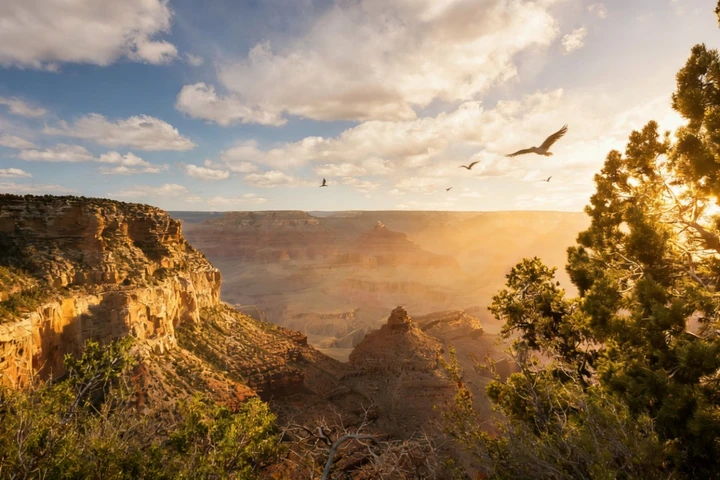 峡谷回响：天地与心的私语