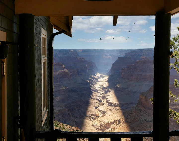 峡谷回响：天地与心的私语