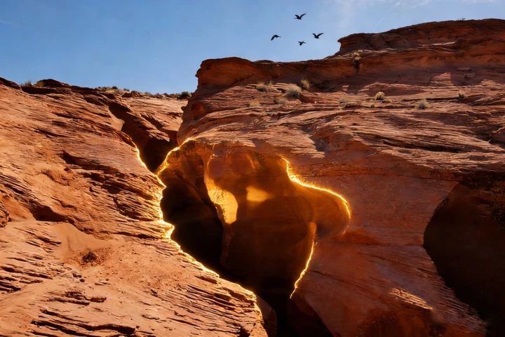 峡谷回响：天地与心的私语