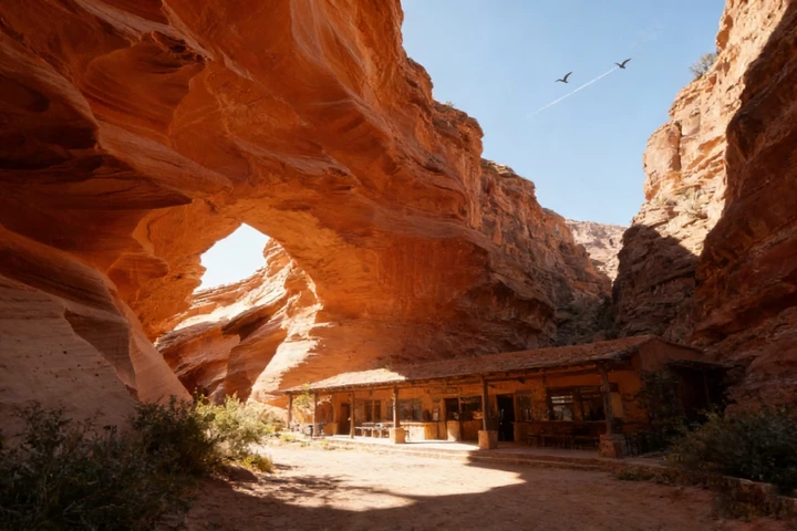 峡谷回响：天地与心的私语