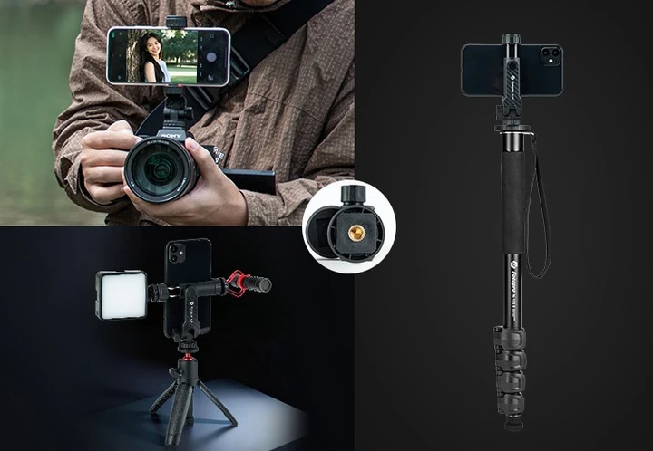 新品 | 一个人就是一支队伍？带上它，让您的相机和手机从此“并肩作战”