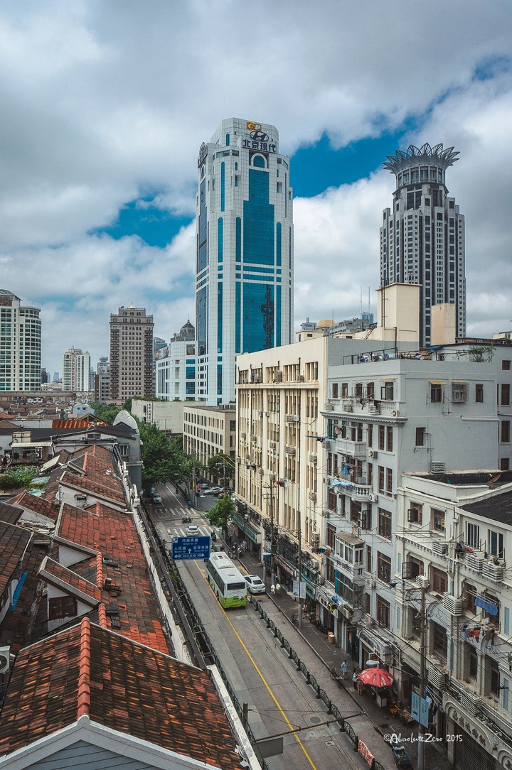 图说小城之事(13):那些年,我在楼顶和台风战斗的城市风光片