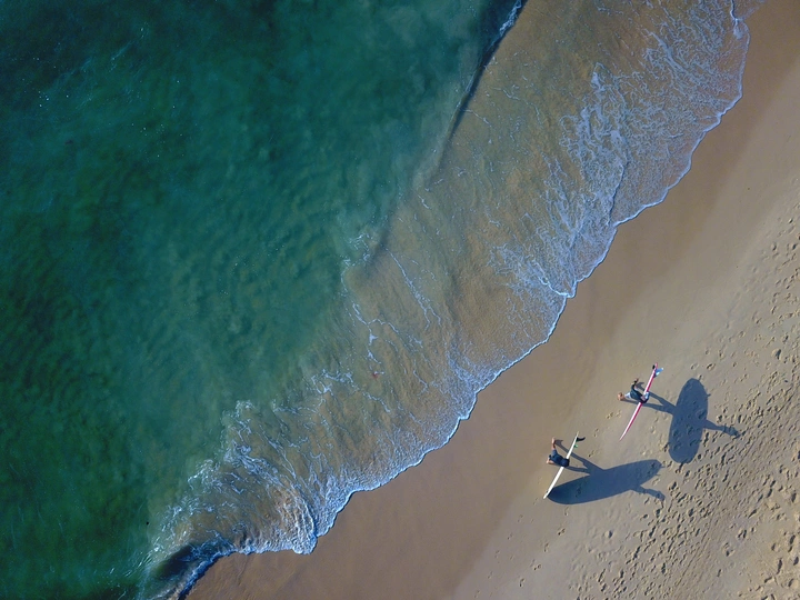 如何拍出一张或一道冲浪完整的画面？