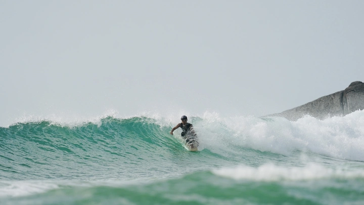 如何拍出一张或一道冲浪完整的画面？