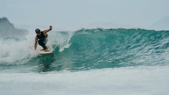 如何拍出一张或一道冲浪完整的画面？