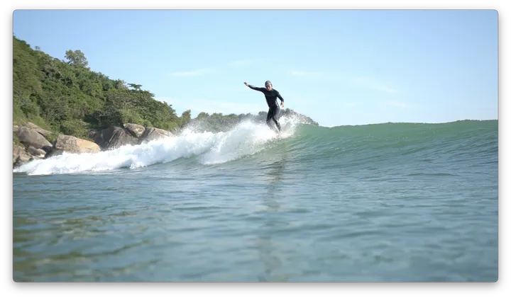 如何拍出一张或一道冲浪完整的画面？