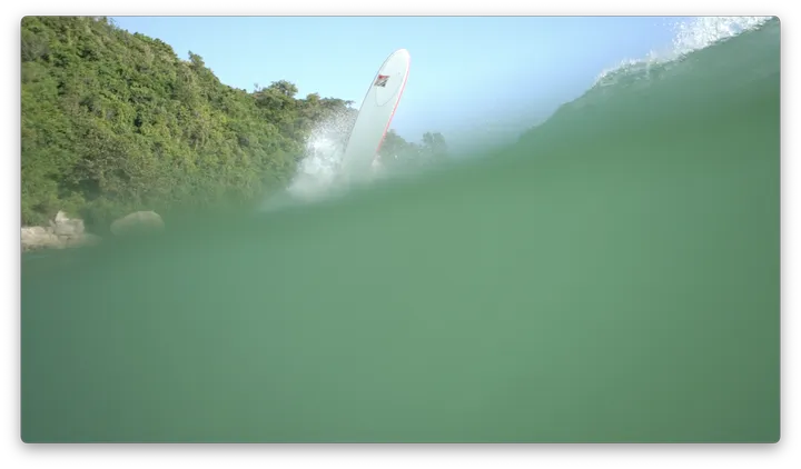 如何拍出一张或一道冲浪完整的画面？