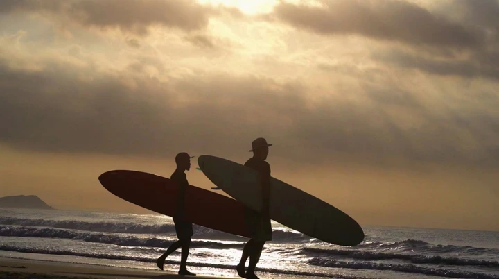 如何拍出一张或一道冲浪完整的画面？