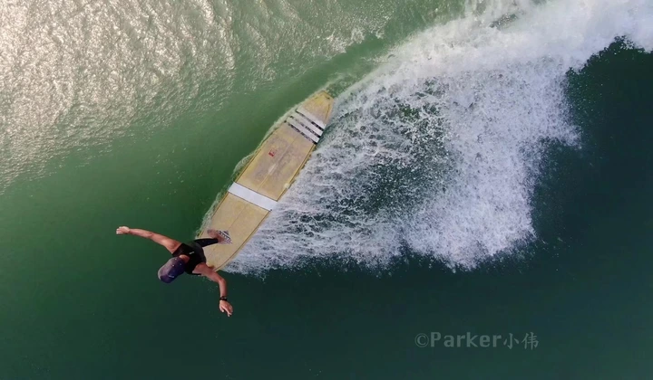 如何拍出一张或一道冲浪完整的画面？