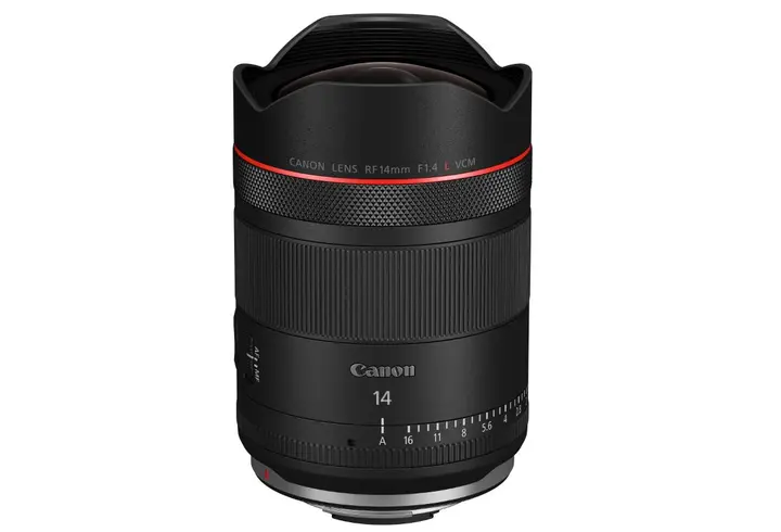 佳能发布HYBRID系列新品RF14mm F1.4 L VCM镜头