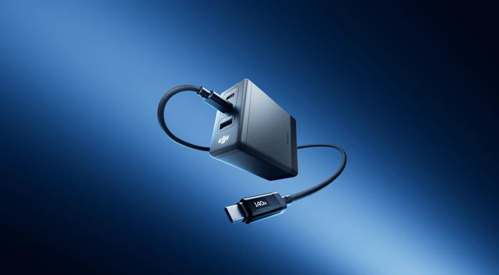 大疆储能正式发布首款高效能 DJI Power 140W 氮化镓充电器:高能尽显