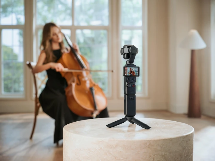 大疆双主摄口袋电影机 Osmo Pocket 4P 正式开售，3799 元起