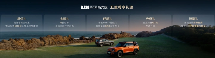 十五万热爱，高光而来！BJ30旅行家高光版上市，全系享超级置换3万补贴6.99万