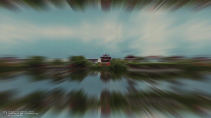 洛带古镇延时摄影
