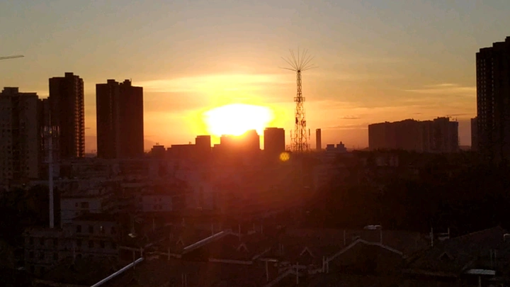 落日余晖