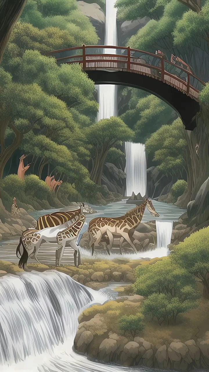 AI 动画《探访原始森林动物园》