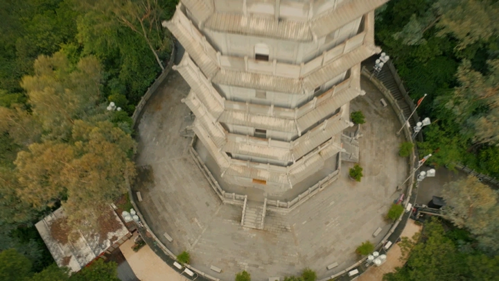 深圳福塔，“福山拥翠，田地生辉”