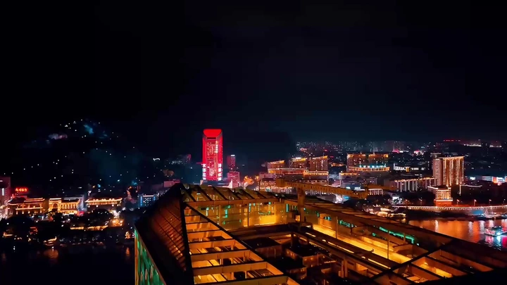 柳州风晴港夜景