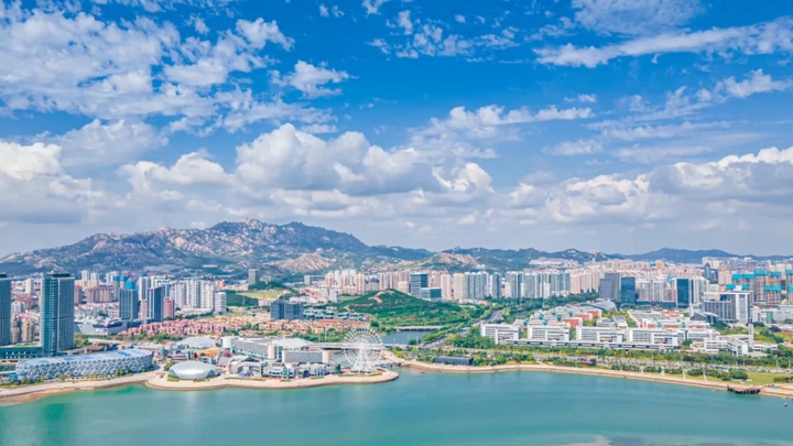 来青岛看海