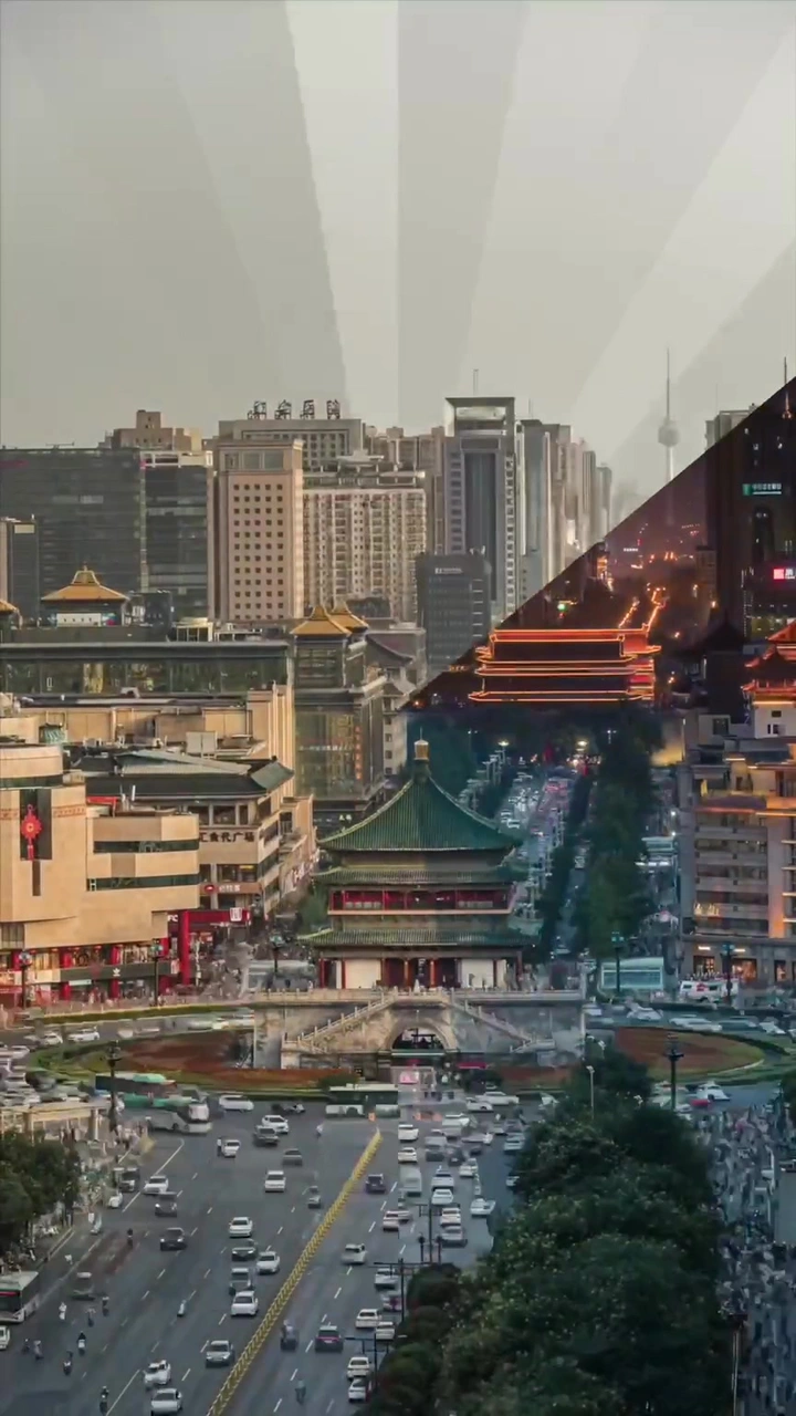 “点亮城市计划”—西安钟楼