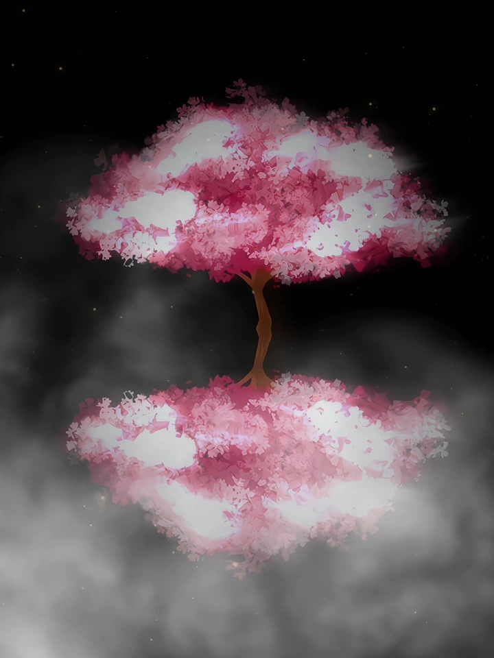 樱花树下